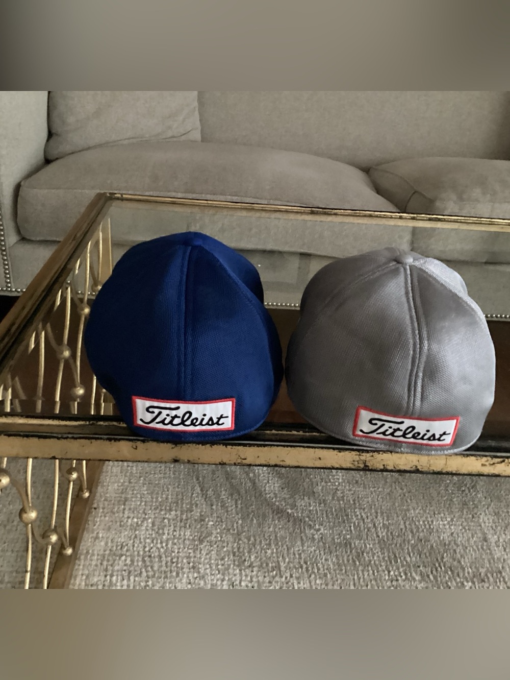 Titleist Script Performance Caps - Blue & Gray - Picture 4 of 6